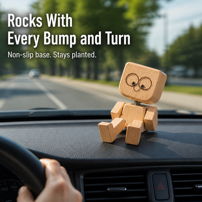 WoodMuse™ — Bring Home a Handcrafted Wooden Pal That Sways With Every Ride