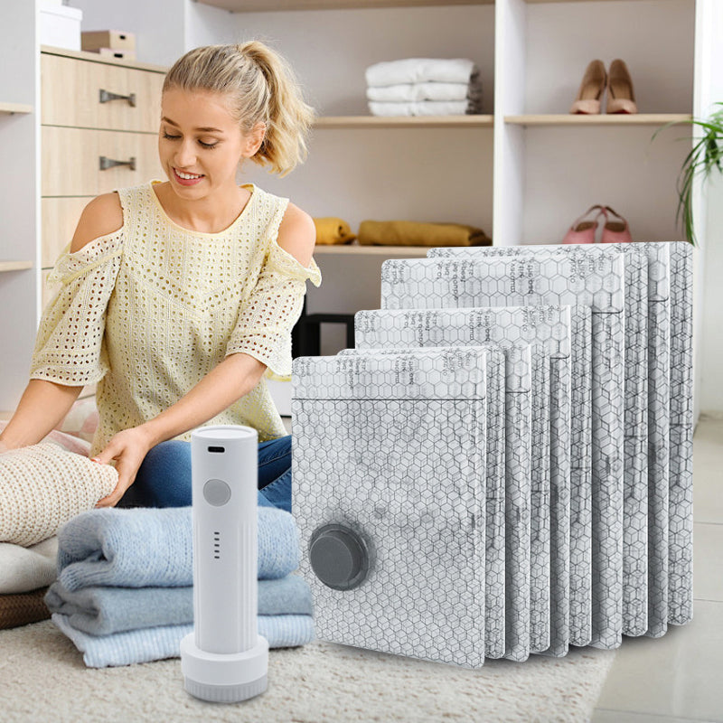 CompactEase™ Vacuum Storage Bags — Slash Clutter and Protect Your Treasured Fabrics Instantly