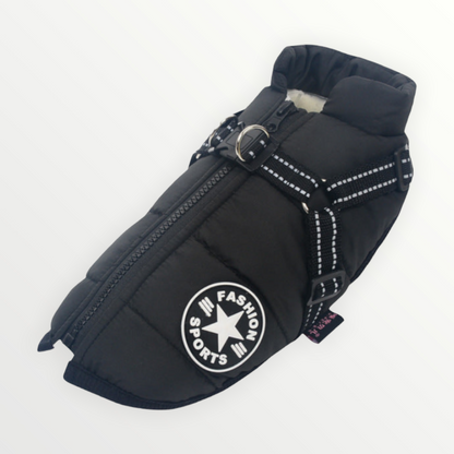 BraveTail™ Weather Jacket — Wrap Your Dog in Cozy Warmth and Effortless Control, Rain or Shine