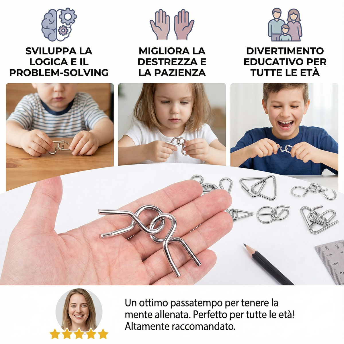 NeuroSpark™ Puzzle Rings — Ignite Your Focus and Conquer Every Challenge With Thrilling Brainpower