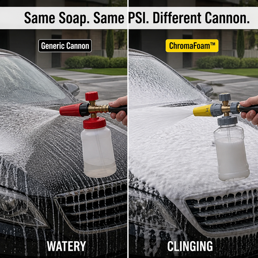 FoamMaster Pro™ — Transform Your Wash with Thick, Clinging Foam That Does the Hard Work for You