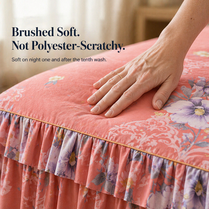 BloomEase™ — Dress Your Bed in Artistic Blooms from Sheet to Floor