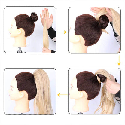 Leah™ Double Style Ponytail Designed for Volume