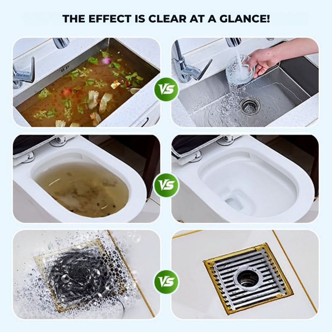 ClearFlowPro™ — Obliterate Clogs and Banish Odors for Instant Fresh-Flow Freedom
