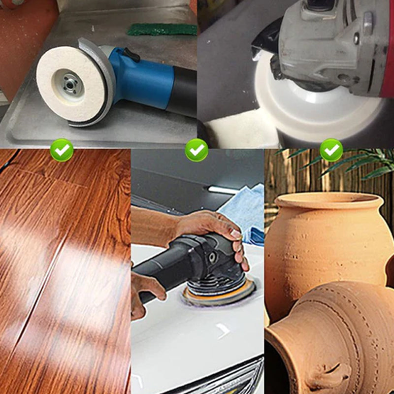 LumiPearl™ Wool Polishing Pad — Unleash Flawless Shine Without the Scratches or Struggle