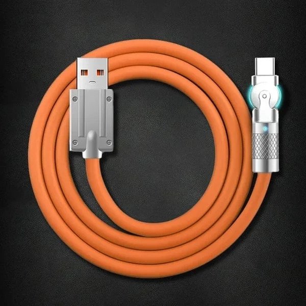 【LAST DAY SALE】180° Swivel Fast Charging Cable