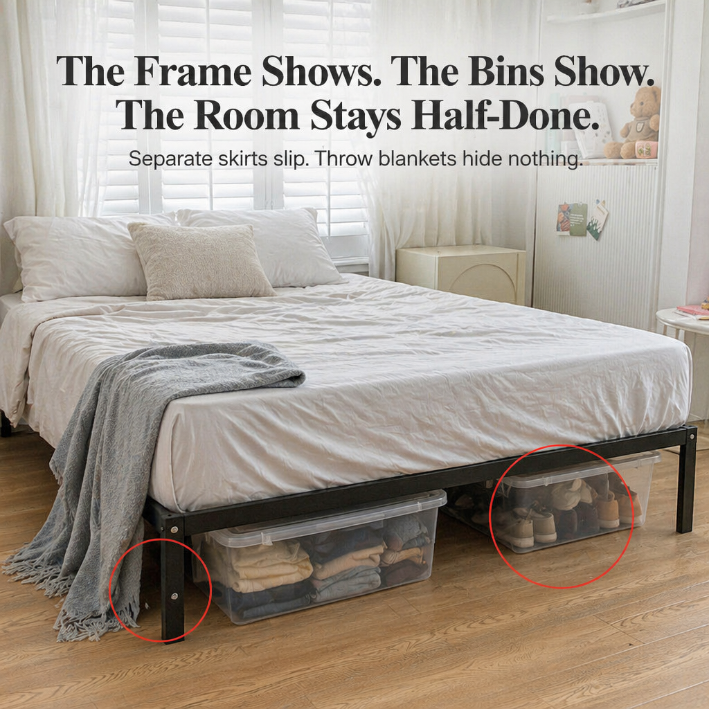 BloomEase™ — Dress Your Bed in Artistic Blooms from Sheet to Floor
