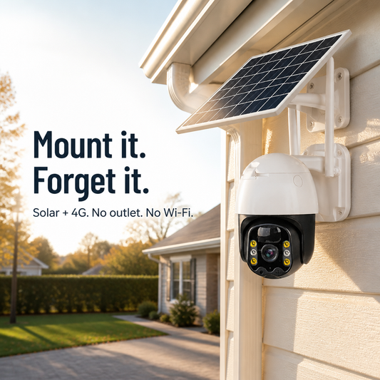 SecureVue™ — Protect Your Property Wireless, Without Wi-Fi or Power Sources
