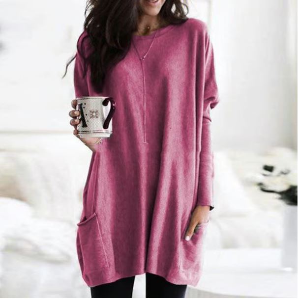 SolenaMist™ PocketBlouse — Effortless Elegance Meets All-Day Cloud-Soft Freedom