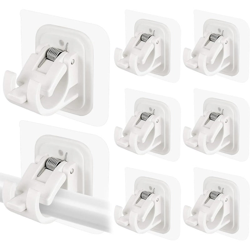GripNest™ — Hang Perfect Curtains Fast Without Drills or Wall Damage