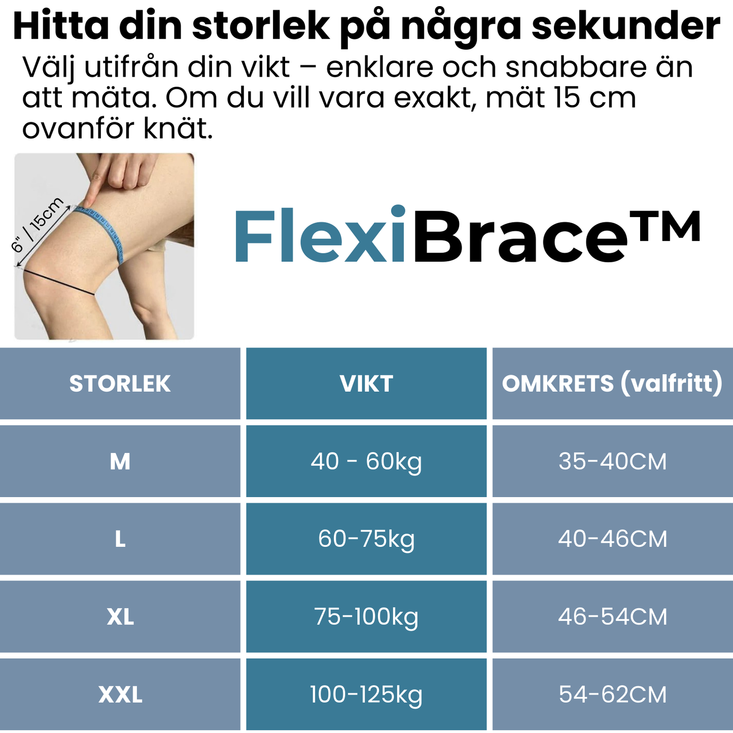 FlexiBrace™ - Stability and Pain-Free Movement