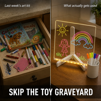 RadiantDraw™ — Ignite Your Child’s Imagination with Mesmerizing Glow Art That Beats Screens Every Time