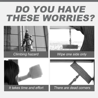TriBlade™ — Effortless Window Cleaning That Saves You Time and Kills Risk