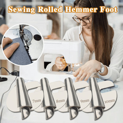 HeelMaster™ | The Ultimate Hemming Foot for Precision Edge Finishing