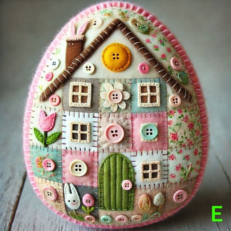 CozyNest™ — Create Heartfelt Easter Memories with Every Colorful Stitch