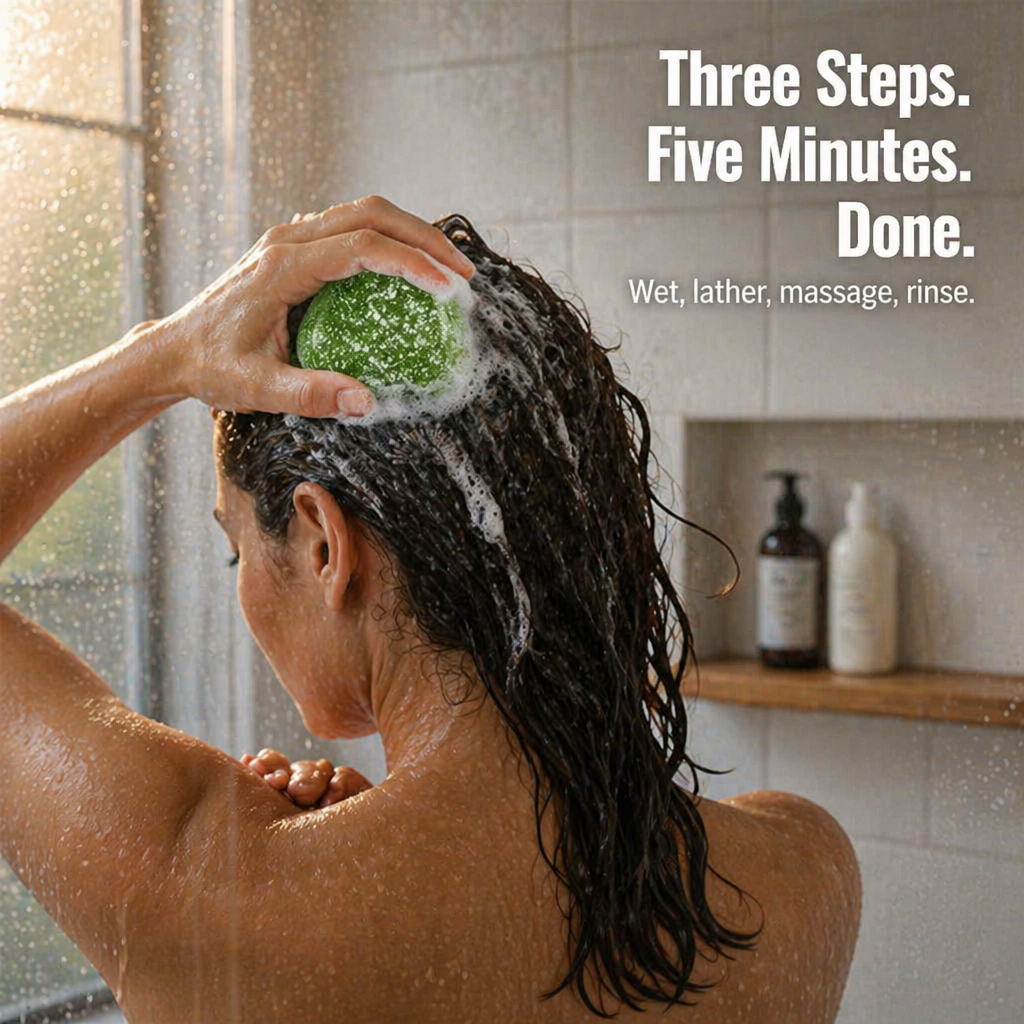 Verdanta™ Botanical Shampoo Bar — Prevent Drain Shedding & Fortify Roots Using Chinese Herbs