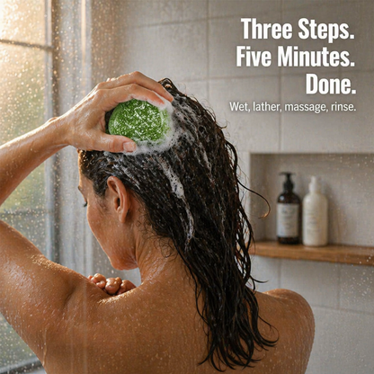Verdanta™ Botanical Shampoo Bar — Prevent Drain Shedding & Fortify Roots Using Chinese Herbs