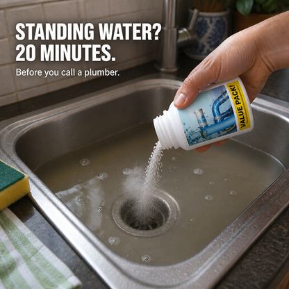 ClariFlow™ — Break Down Hair, Oil and Drain Odors in Just 20 Minutes