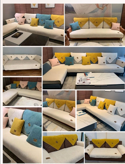 LuxuraNest™ Sofa Cover Set — Wrap Your Space in Irresistible Softness and Effortless Style