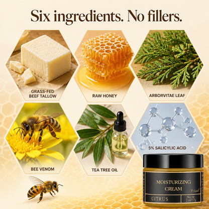 LumaCure™ Balm — Diminish Scars and Smooth Coarse Skin With Tallow + Raw Honey