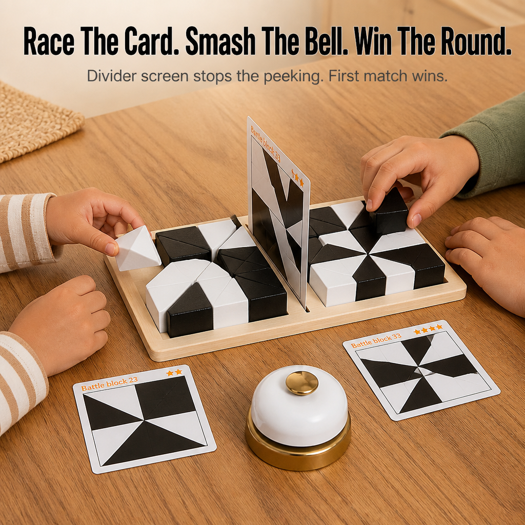 BrainBlaze™ — Beat The Bell, Crack The Card, Race The Screen Habit