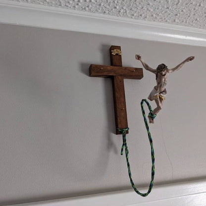 Jesus Bungee Jumping