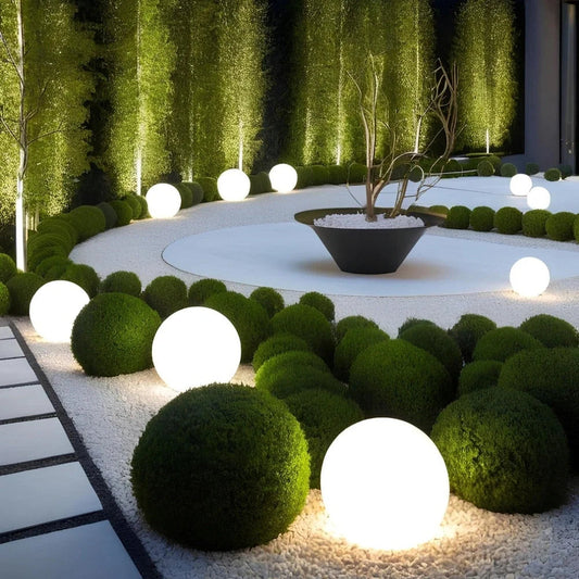 Round Garden Light