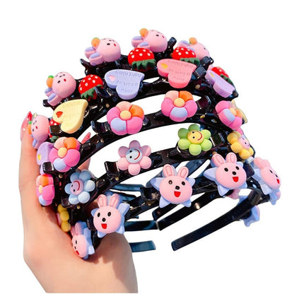 GlimmerPetal™ Hairpin Headband Set — Light-Up Her Look with All-Day Comfort and Magical Style