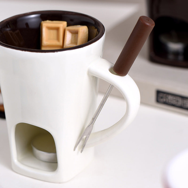 LumaLuxe™ Fondue Mug — Indulge in Silky-Smooth Dips That Soothe Your Soul Instantly