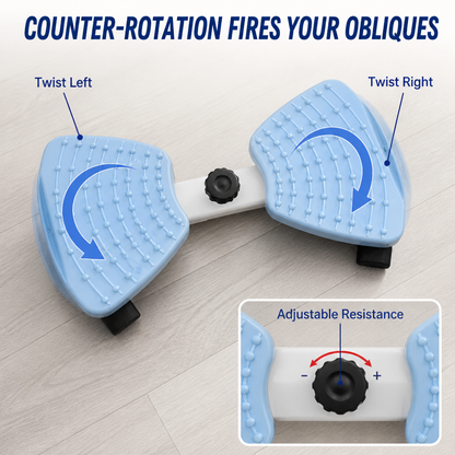 SilentPro™ — Shed Your Muffin Top with No Knee Strain or Noisy Exercise