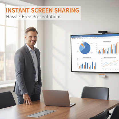ScreenPulse™ — Break Free from Cables and Command Your Screen Instantly