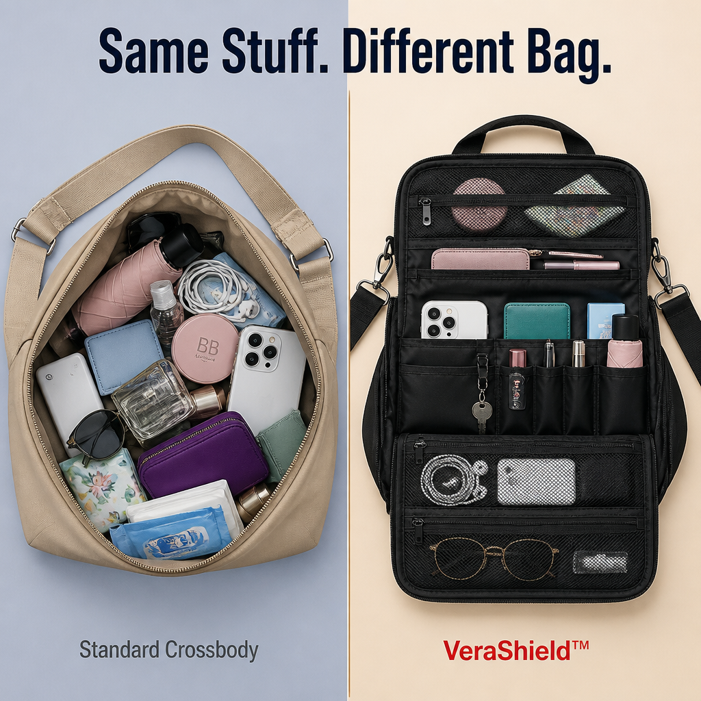 VeraShield™ — Pack Clever, Walk Light & Forget Pickpocket Fears