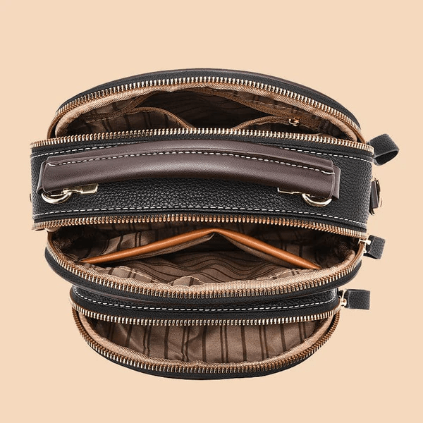 LuxeVanta™ Leather Crossbody — Command Your Day with Effortless Style and Unshakable Confidence