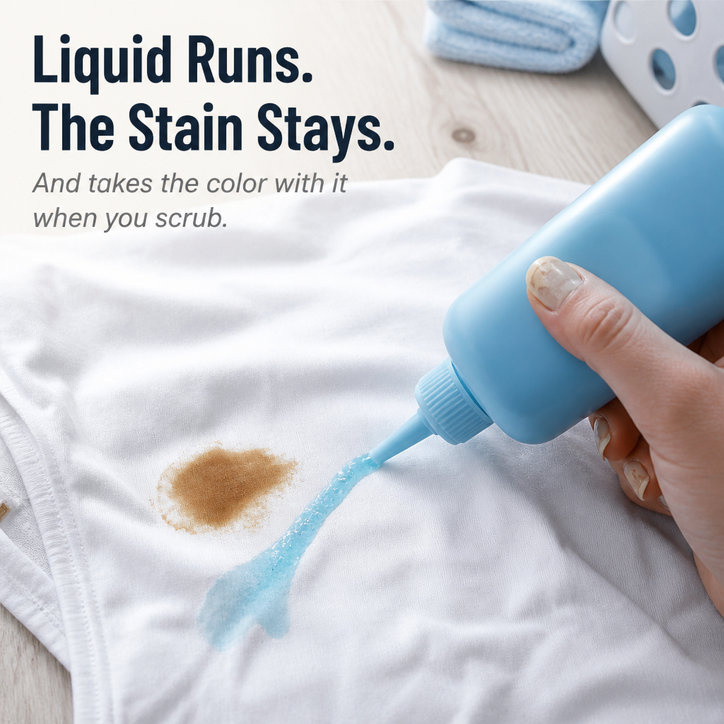 ReviveMist™ — Remove Set-In Stains from Silk, Cotton, and Wool Instantly