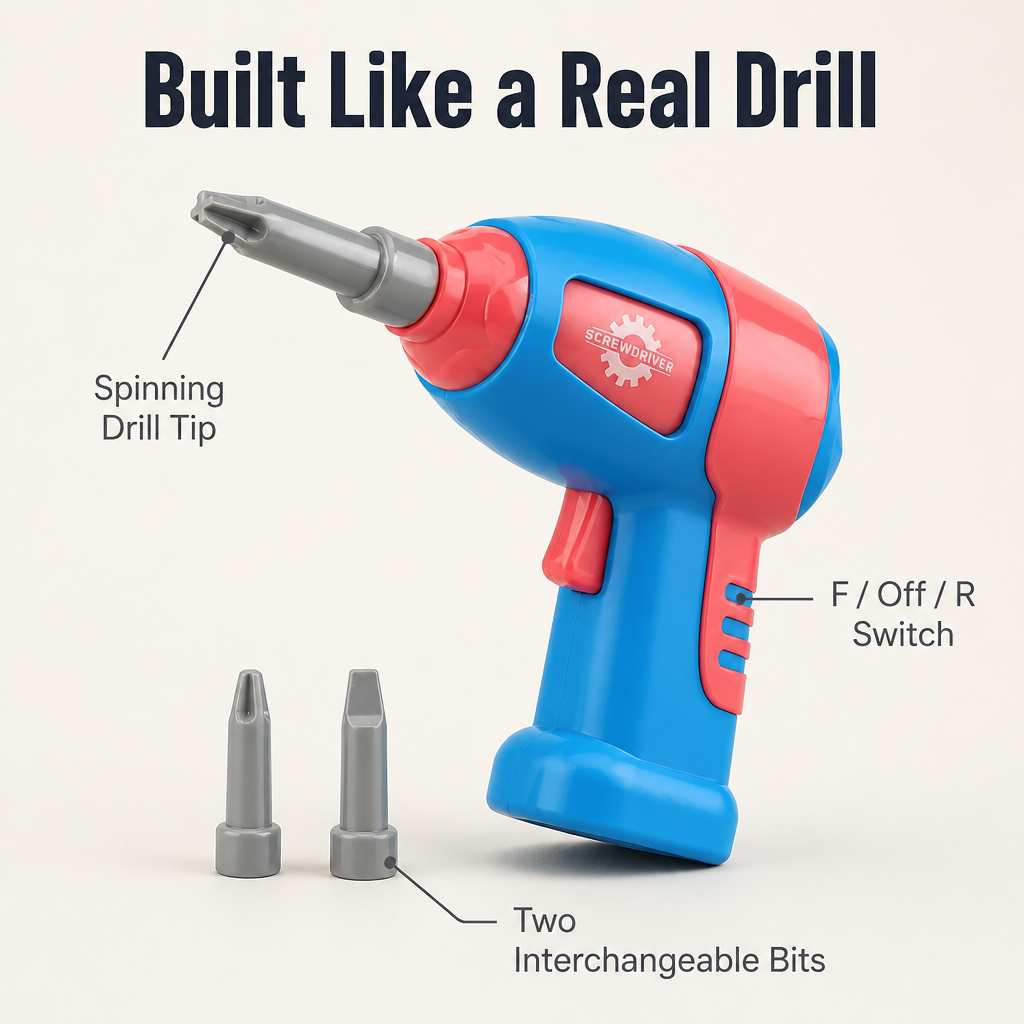 Brillikids™ — Create Dinosaur Worlds Using 211 Pieces and a Genuine Working Drill