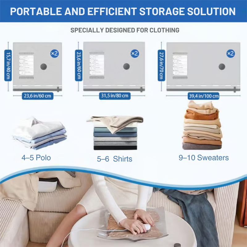 AeroPulse™ — Instantly Create More Space and Travel Light Without the Stress