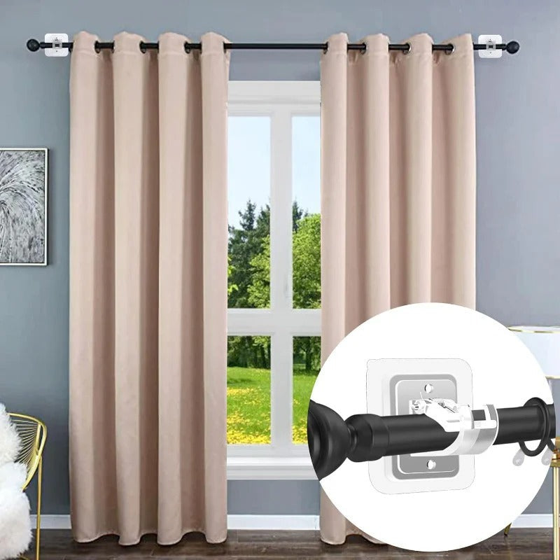 GripNest™ — Hang Perfect Curtains Fast Without Drills or Wall Damage