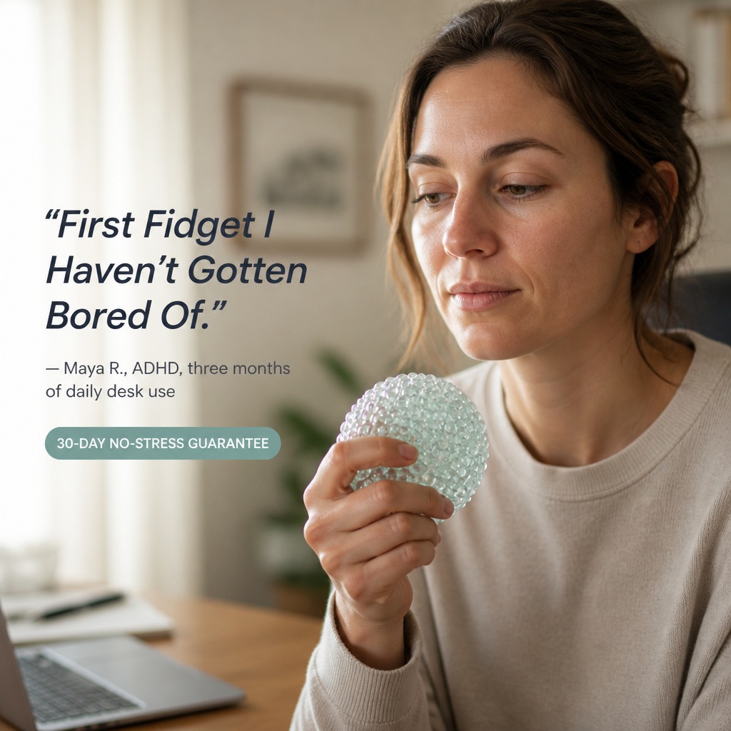 Sensicalm™ — Release the Nervous Energy and Slip Back into Focus | Sensory Bubble Ball