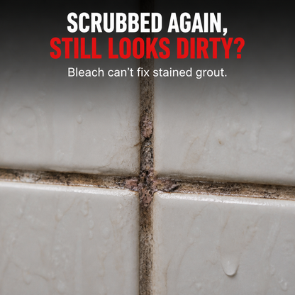 EverCraft™ — Hide Stained Grout Instantly and Maintain Waterproofing