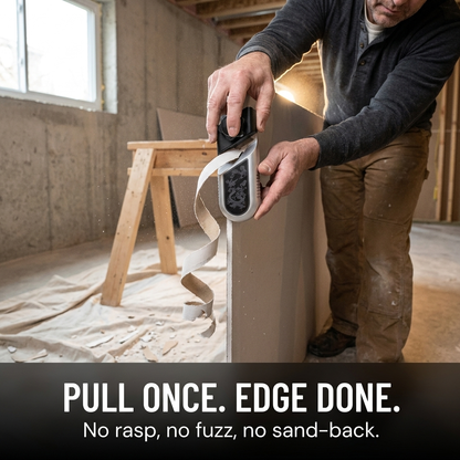 TrueEdge™ — Achieve Drywall Edges That Tape Flat with One Smooth Stroke