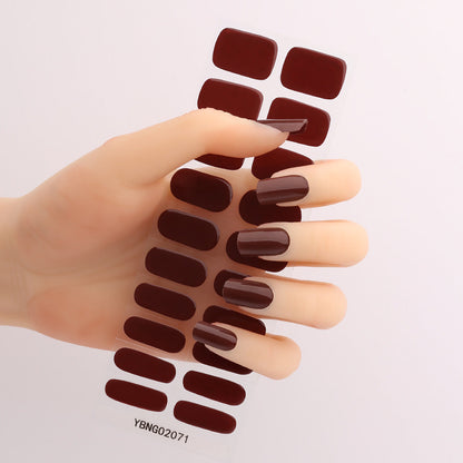 LuxeLuxe™ Nail Wraps — Instant Salon-Perfect Shine That Protects and Powers Your Natural Nails