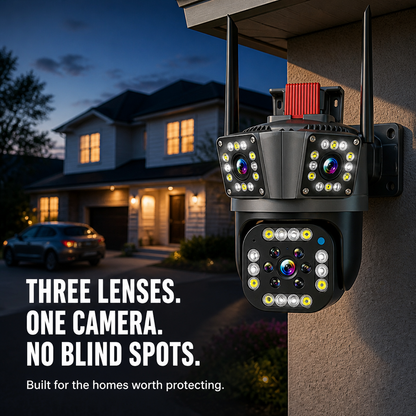 Vigilant360™ — Secure Every Corner With Multi-Lens HD Coverage