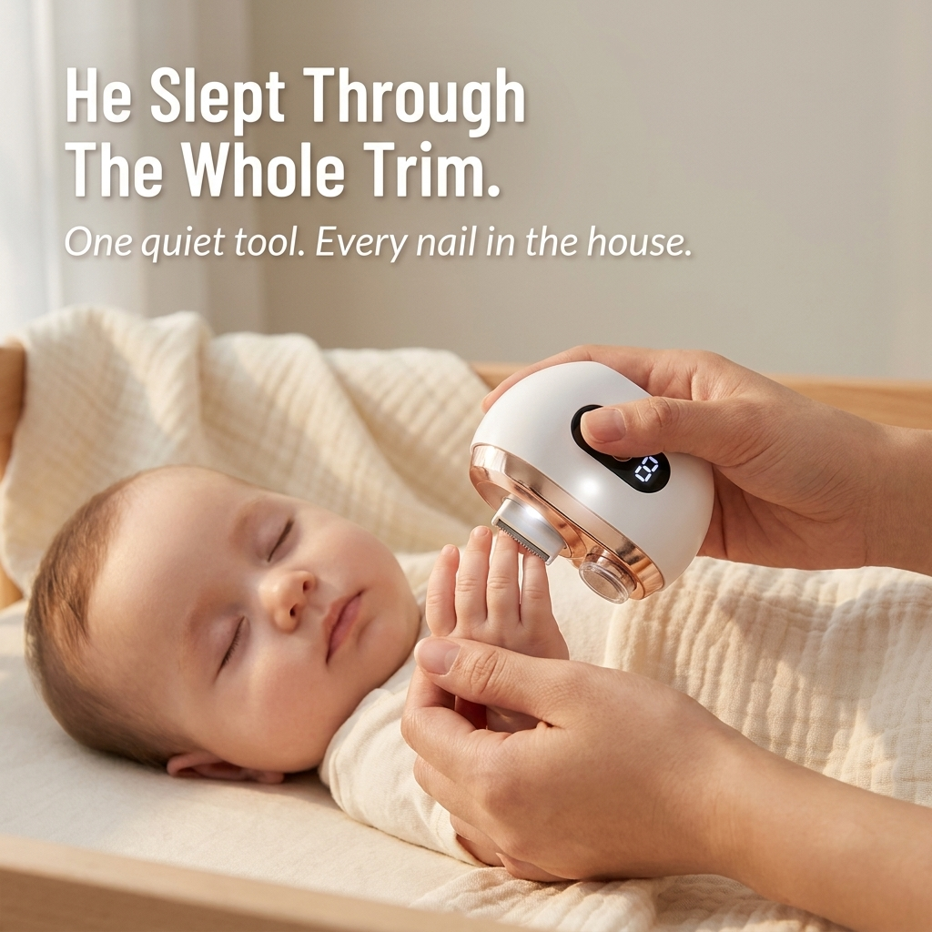 LuminaClip™ — Cut, Shape & Shine Every Nail In The Home (Including Baby's)