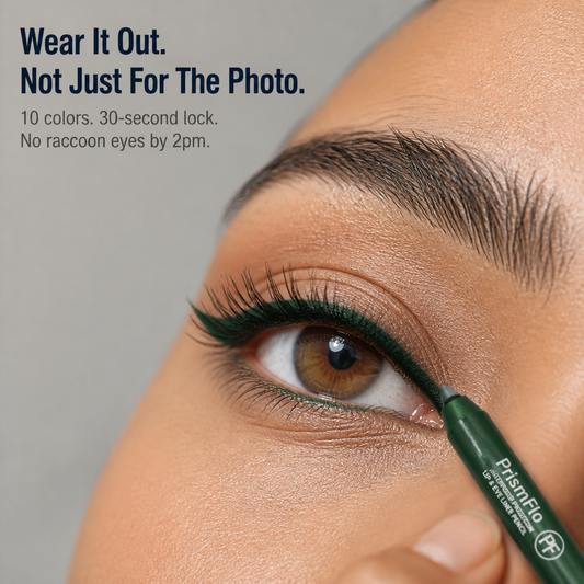 PrismFlo™ — Apply 10 Vivid Eye Shades That Stay Put Until Taken Off