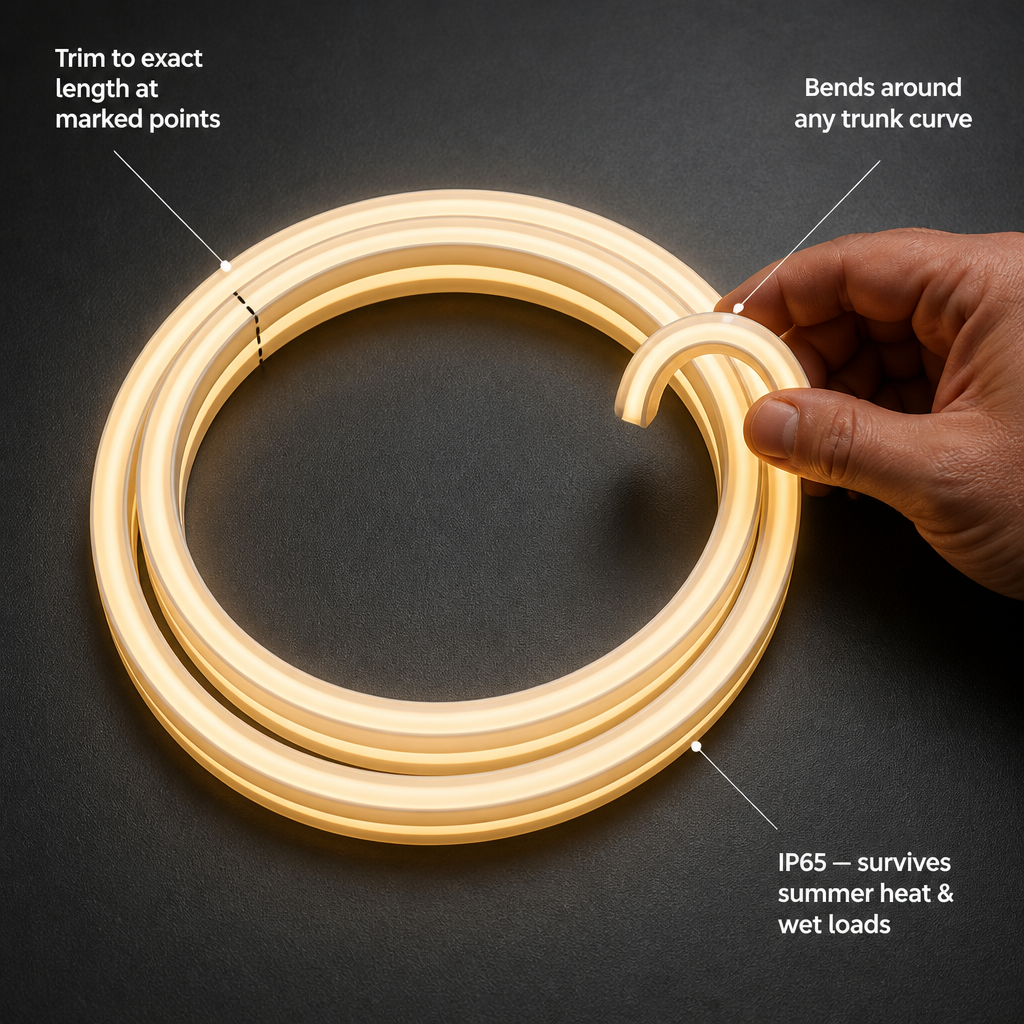 RadianceTrack™ — Illuminates Your Trunk With Auto-On Light Whenever You Open It