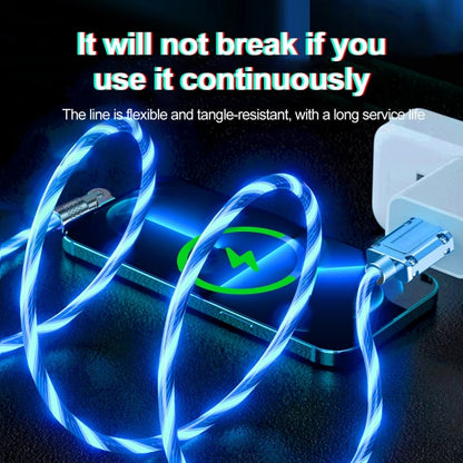 GlowLink - Fast Charging Cable with 540° Rotation and Illuminated Lights