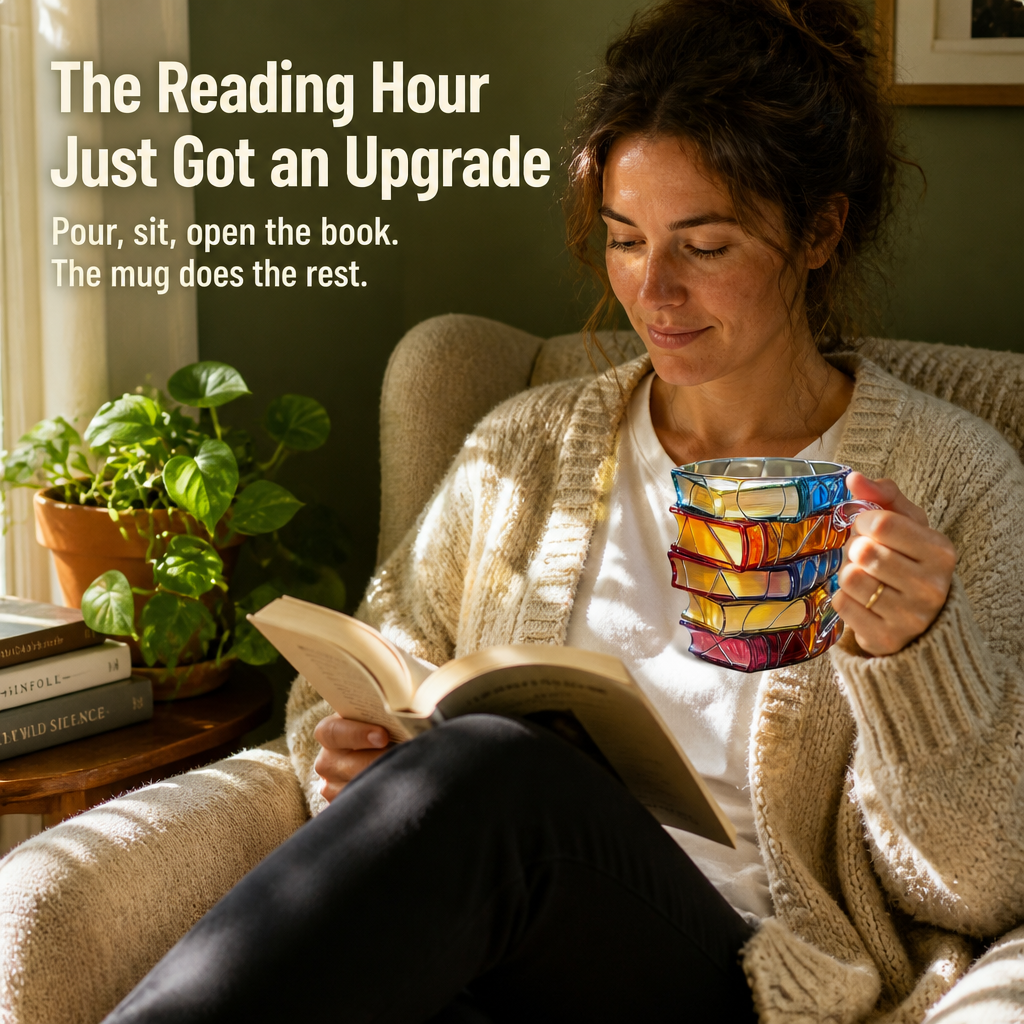 BiblioLuxe™ Mug — Turn Every Sip Into a Dazzling Storybook Moment
