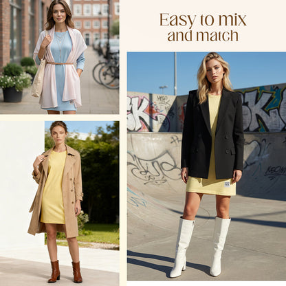 Lumevia™ Dress — Slip into Freedom, Style, and All-Day Confidence