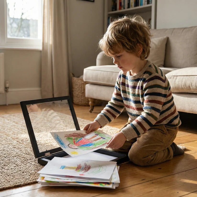 Artisoul™ Frame — Celebrate Every Spark of Your Child’s Genius with a Gallery That Grows & Glows