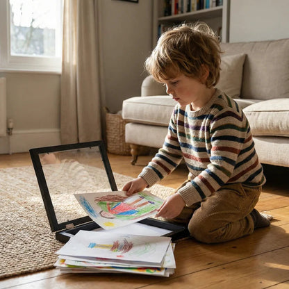 Artisoul™ Frame — Celebrate Every Spark of Your Child’s Genius with a Gallery That Grows & Glows